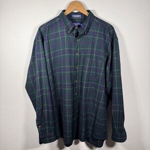 Vintage Pendleton Sir Pendleton Wool Men's Plaid USA Made | Size XL Long